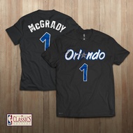 เสื้อยืด พิมพ์ลาย NBA Basketball Player Orlando Magic Tracy McGrady สไตล์คลาสสิก