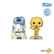 Funko POP! (7447) R2-D2 & C-3PO Reimagined ver.(Exclusive)Star Wars: Disney 100th