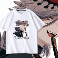 Demon Slayer Douma T-Shirt High-Rise Building Pattern Cotton1 Cool Anime Fashion For Men And Women S