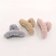 Korean Fluffy Furry Hair Clip Claw