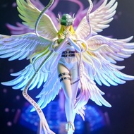Heavenly Girl Full Coating Digimon Anime Trendy Play Model Figure Statue Decoration Digimon Adventur