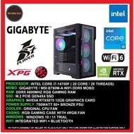 Gaming Office Value PC Desktop Intel Core i7-14700F/ 32GB / 16GB / 512GB /1TB SSD / RTX5070 12GB/750