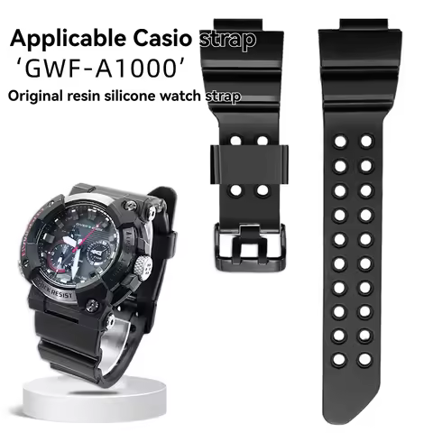 For Casio 5623 7th Generation G-Shock GWF-A1000 Strap: Outdoor Diving Waterproof Silicone Resin Men'