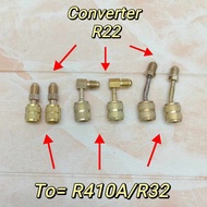 R22 TO R32/R410 CONVERTER ADAPTER GAS TONG HOSE REFRIGERATOR FRIDGE R12 FITTING FLARE TANK/CHARGING 