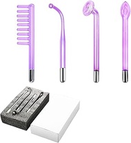 Elitzia Spare Part Of High Frequency Facial tube 6Pcs Tools for Skin Care Acne Remove Skin Tightenin