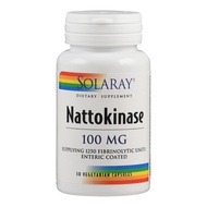 SOLARAY Nattokinase, Veg Cap (Btl-Plastic) 100mg | 30 Count