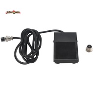 Hand Metal Foot Pedal Switch 1.8 Meters Cable 2 Pins Connector Spot Welding Tig Torch