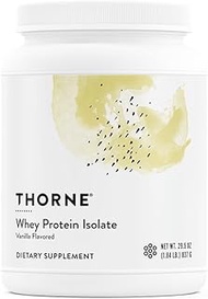 Thorne Whey Protein Isolate - 21 grams of Easy-to-Digest Whey Protein Powder - NSF Certified for Spo