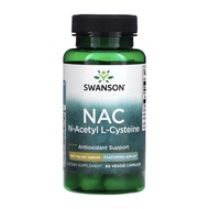 Swanson, NAC N-Acetyl L-cysteine, 600 mg, 60 Veg Caps