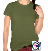 🔥HOT SALE🔥 Plain Round Neck T-Shirt For Men women, (Unisex) Short sleeve 100% Cotton, XS-5XL , Olive   Colour In High Quality, Baju kepas Lowest Price Only With SK Famous Fashion