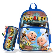 The Newest UPIN IPIN Character Backpack For Children 2024 SD Kindergarten PAUD 2in1 Can Pay On The S