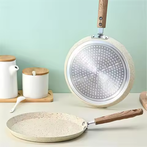 Frying Pan Non-stick Pancake Crepe Pan Mini Induction Pan for Crepes and Pancakes Crepe Pan Fry Pan 