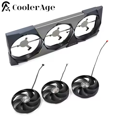 For MSI GeForce RTX 5080 5090 5090D Suprim Video Card Fan PLD10020B12H RTX5080 RTX5090 RTX5090D GPU 