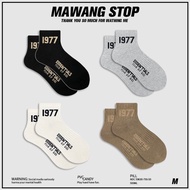 1977 Number Socks Summer European American Street Trend Short Tube Low-Top Men Women Short Socks Tre