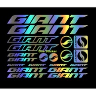 Ready Cutting Sticker GIANT BIKE Sticker SET