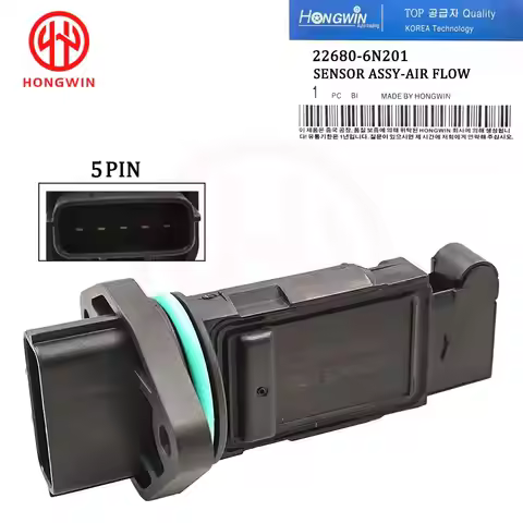 MAF Mass Air Flow Meter Sensor 22680-6N201 22680-4M500 For Nissan Maxima Pathfinder Sentra Infiniti