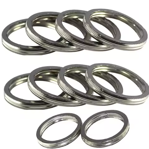 OD:43mm Exhaust Pipe Gasket For Honda ST1300A ST1300 2003-2004 2008-2010 2012-2014 ST1100 ST1100A 95