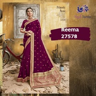 Reema Designer Saree/Indian Wear/ Diwali/Reema 27578