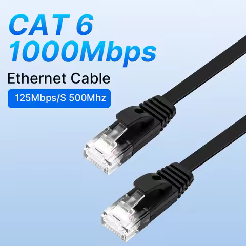 Cat6 Ethernet Cable Lan Cable UTP CAT 6 RJ45 Network Cable 0.5m/2m/5m/10m Patch Cord for Laptop Rout