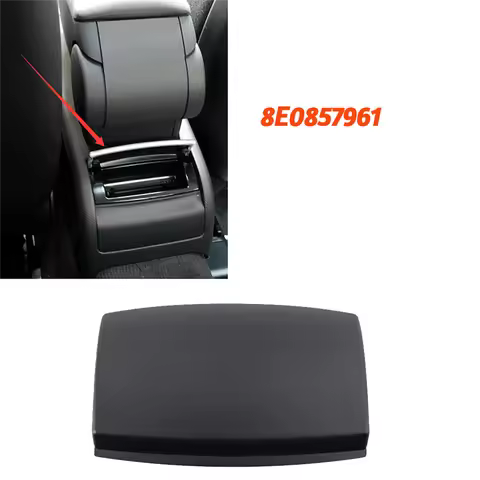 Car Interior Under Armrest Box Rear Ashtray With Cover 8E0857961 For A4 B6 B7 2001-2008 Center Conso