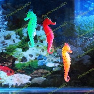 SILICON HORSE TOY FOR SALT WATER FISH TANK DECORATION