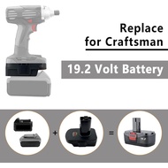 DM18GL Adapter Use for Craftsman C3 19.2V Cordless Tools, Converts Dewalt 20V 60V or for Milwaukee M