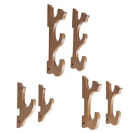 [mojotorw7] Premium Bamboo Sword Display Stand for Wall Mounting - Elegant Storage Solution for Swor