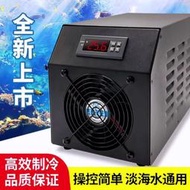 家用魚缸 冷水機 小型迷你靜音 水族冷暖兩用 水冷機 珊瑚水母缸 恒溫機