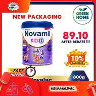 ⭐READY STOCK⭐ From Rm89.10 each after rebate (Novamil IT Kid 1-10 years 800g) New Packaging