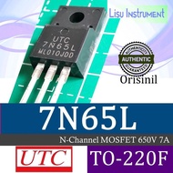 7N65L 650V 7A N-Channel MOSFET 7N65 TO-220F UTC ORIGINAL
