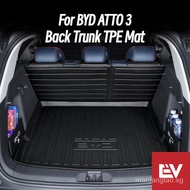 BYD Atto3 Back Trunk Boot Mat, Full Coverage, TPE Material, Varieties of Styles. ZPAS