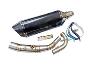 ชุดท่อ XMAX300 ปี 2021-2023 ท่อแต่ง YAMAHA  XMAX300 ปี 2021-2023+ปลายท่อ AK 18 นิ้ว