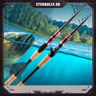 [eternally.sg] Telescopic Travel Fishing Rod Bait Fishing Rod Lightweight Carbon Fiber Lure Rod