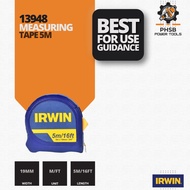 IRWIN HAND TOOLS | 13948 IRWIN MEASURING TAPE 5M | NYLON COATED BLADE