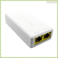 [J X Q K] Gigabit 2 Port POE Extender, IEEE 802.3af/At PoE+ Standard, 100Mbps, POE Repeater 100 Mete