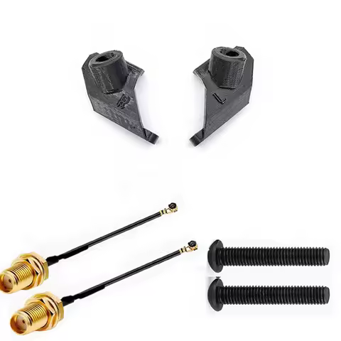 1Set Pigtail Cable to SMA Port Antenna Adapter Wire 3D Printed 25 CNC Nose Intake Antenna Converter 