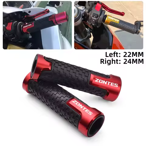7/8 "22mm Motorcycle Handle Handlebar Non-Slip Hand Bar Grip For Zontes G1 125 T310 T 310 R T310R 31