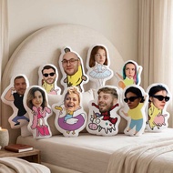 Funny Face Pillow Custom 20 Silly Body Photo Mix Meme Gift
