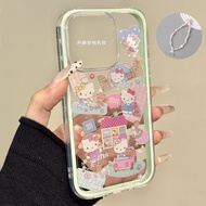 HP Lanyard Kitty Fancy Flower Kesing Xiaomi 15T Pro F7 C85 Ultra C71 X7 Pro F7 Pro M6 Pro C65 C75 13