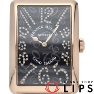 Franck Muller Long Island Joker腕錶，全球限量20枚，型號1200SCMAGJNR/5N，含保固卡，18K黃金/皮錶帶，男士腕錶，黑色，拋光，成色極佳 [二手]