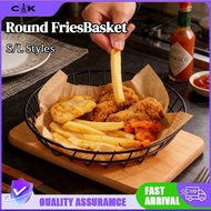 Fries Holder Fries Basket Food Tray Burger Plate Fries Basket For Kitchen & Canteen Use