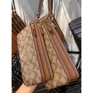 !! Coach Wallet 2 Zip Arm Straps