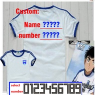 Men women football t-shirts Captain Tsubasa Tsubasa Ozora cosplay Jerseys Fashion Japan cotton child