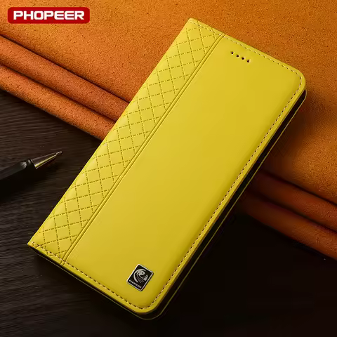 Classical Genuine Leather Phone Cases Magnetic Flip For Redmi K20 K30 K30s K30i K40 K40S Pro Plus Ul