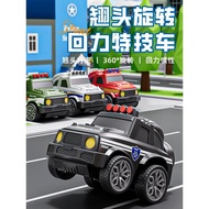 2025 New Hot-selling Children's Educational Toys Stunt Police Car 1 Boy 2-3-6 Years Old Boy Birthday