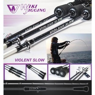 NEW WIKI JIGGING ROD VIOLENT SLOW Baitcasting Rod 66B XUL, 66B UL, 66S XXUL Rod