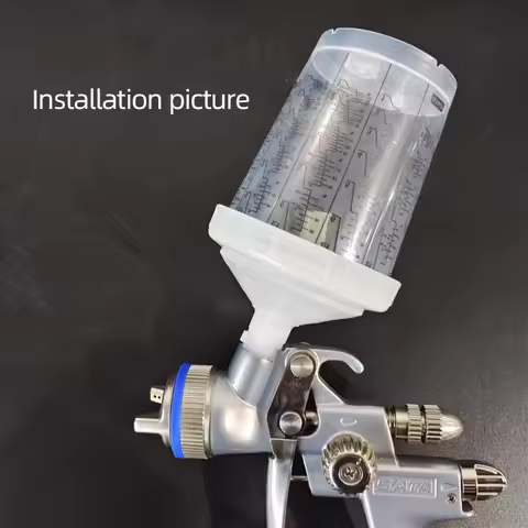 Original Authentic Sata Airbrush Wash Free Pot Oil Filter Universal 300ML Small Repair Disposable Pl