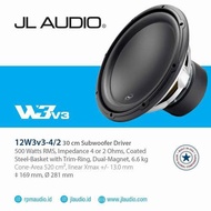 JL AUDIO 12W3V3-4 SUBWOOFER 12"