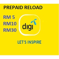 🔥READYSTOCK🔥 Digi Instant Reload Fast Reload Digi Instant Topup Pin Topup Fast Topup Digi RM5 Digi T