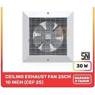 Maspion CEF-25 CEF 25 Ceiling Exhaust Fan / Kipas Hisap Hexos Plafon 10 Inch 10 25cm